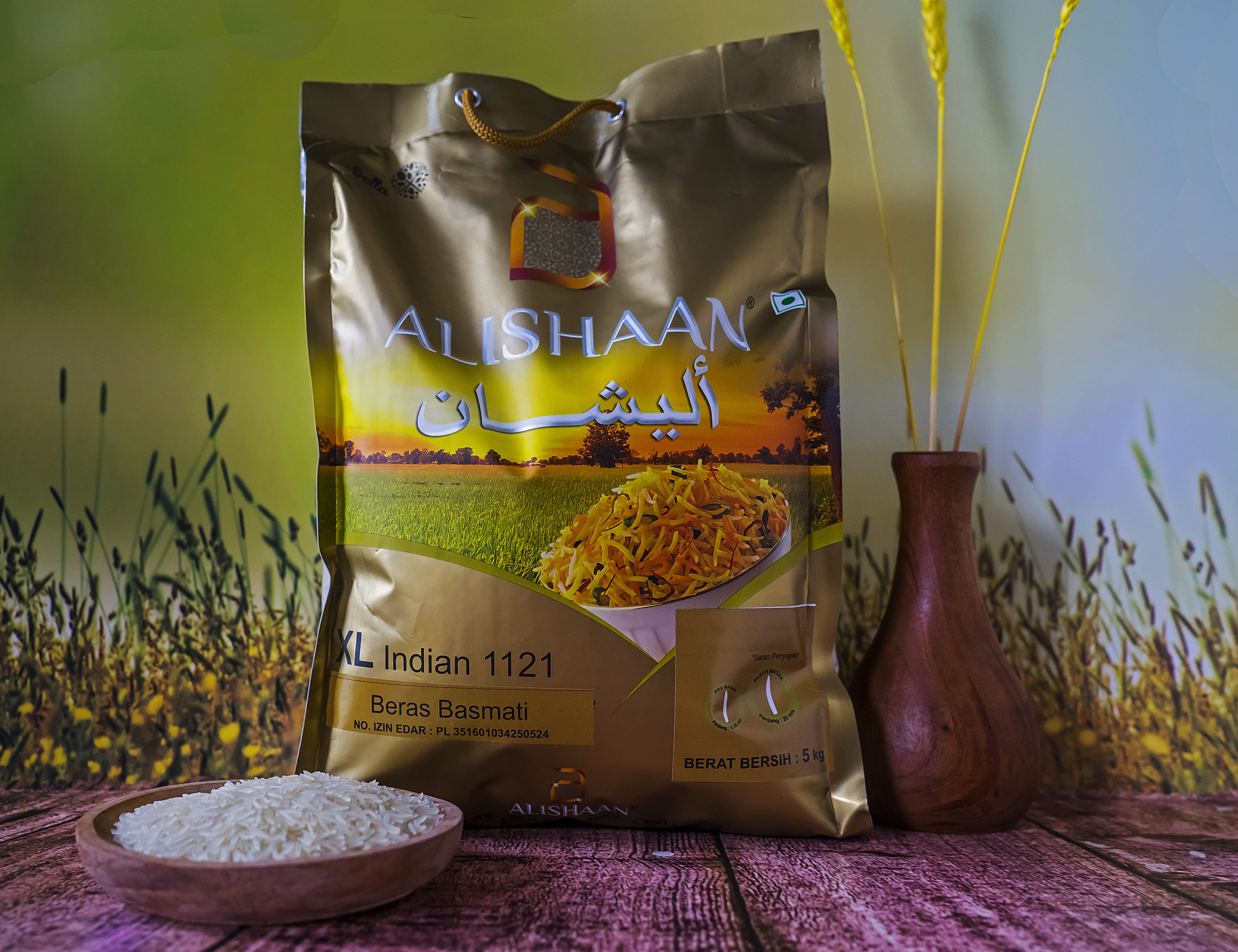 ALISHAAN BASMATI SELLA RICE 5Kg