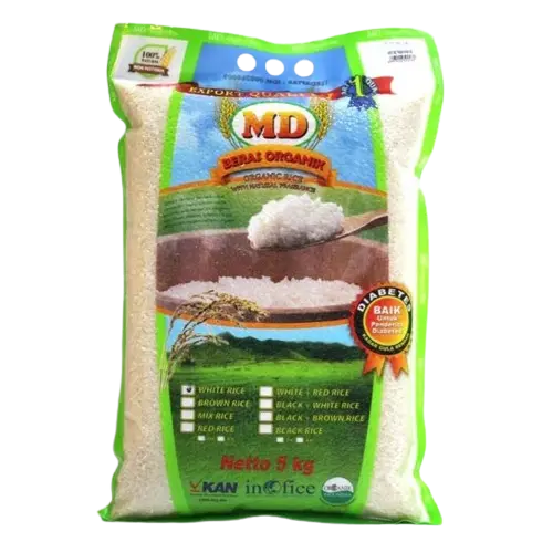 MD Organic White Rice (Mentik Susu) 5 kg