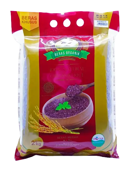 MD Organic Red Rice Kupas Kulit 2kg